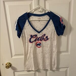 Chicago Cubs V-Neck T-Shirt